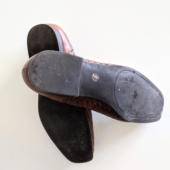 Vintage Woven Leather Loafers - Picture 7 of 7